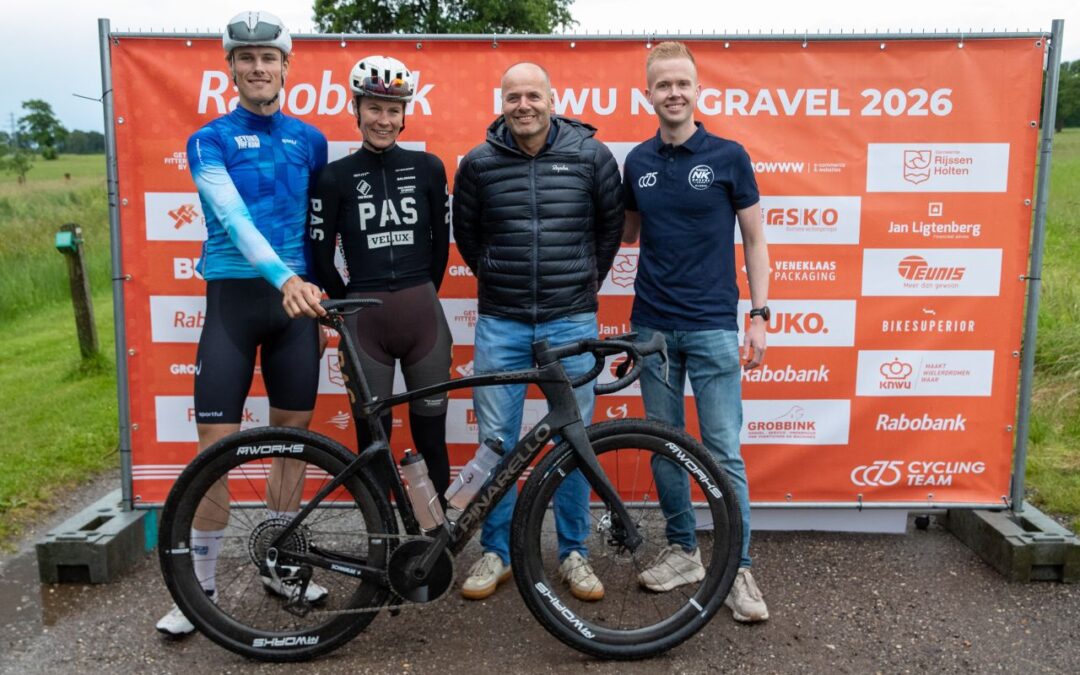 Veneklaas Packaging is cosponsor van het Rabobank NK Gravel 2026